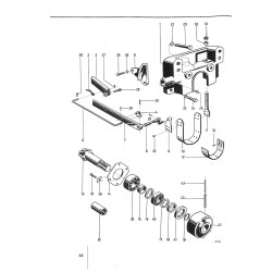 Ersatzteilliste Porsche-Diesel P122, onderdelen lijst