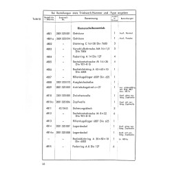 Z03 Ersatzteilliste,Wartungsanleitung (onderhoudsinstructie) ZF -Getriebe A-4 ( achterbrug) . Voor de Porsche Diesel Junior