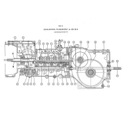 Z02 Betriebsanleitung, Ersatzteilliste ( onderhoudsboek), ZF/ZP-achterbrug A-20/18II, Voor de Master 408-409