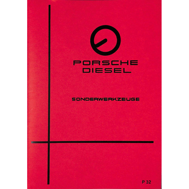 Porsche-Diesel Sonderwerkzeuge, speciale werktuigen