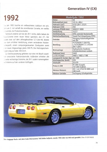 Chevrolet Corvette - Die US-Sportwagen-Ikone - Alle Generationen seit 1953