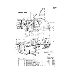 Ersatzteilliste für Allgaier Dieselschlepper AP17, onderdelenlijst