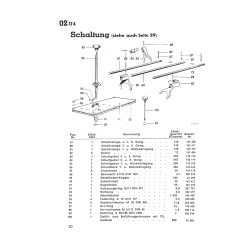 Ersatzteilliste für Allgaier Dieselschlepper AP17, onderdelenlijst