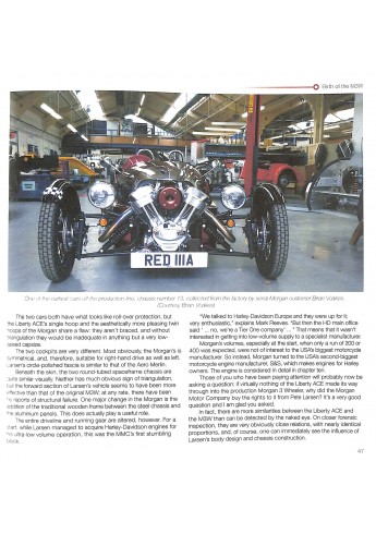 The Morgan 3 Wheeler Back to the future