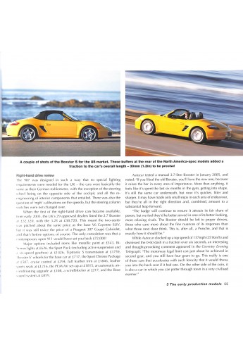 Porsche Boxster & Cayman The 987 Series 2004 to 2013