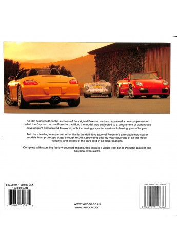 Porsche Boxster & Cayman The 987 Series 2004 to 2013