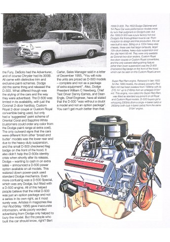 Dodge Dynamite - 50 Years of dodge Muscle Cars