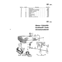 Ersatzteilliste für den Allgaier Schlepper AP17, onderdelenlijst