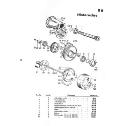 Ersatzteilliste für den Allgaier Schlepper AP17, onderdelenlijst