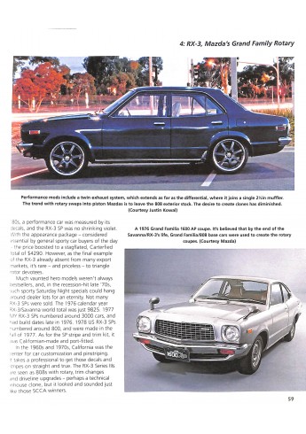 Mazda Rotary-engined cars