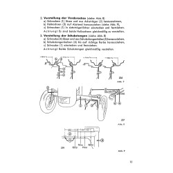 Betriebsanleitung für den Allgaier Schlepper AP17, gebruiksaanwijzing, handleiding