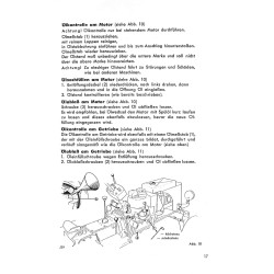 Betriebsanleitung für den Allgaier Schlepper AP17, gebruiksaanwijzing, handleiding