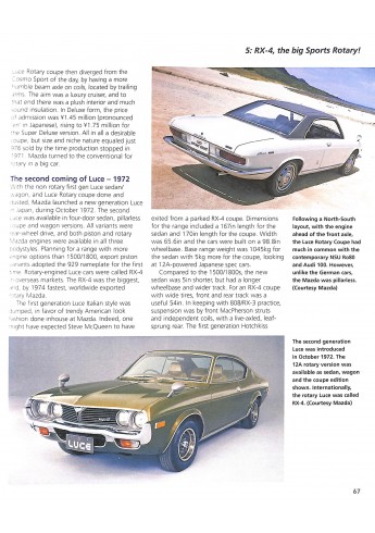 Mazda Rotary-engined cars