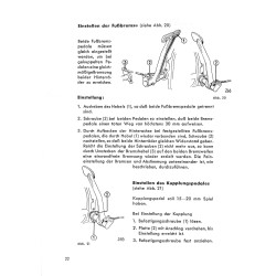 Betriebsanleitung für den Allgaier Schlepper AP17, gebruiksaanwijzing, handleiding