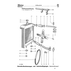 Ersatzteilliste für den Allgaier Dieselschlepper A12 und A16, Onderdelenlijst 