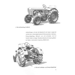 Bedienungsanleitung Allgaier Porsche-Diesel A122/133/144 ,Technische handleiding Allgaier A 122 -  A 133 - A 144