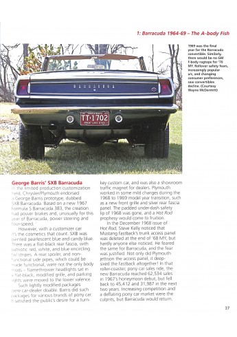 MOPAR Muscle - Barracuda, Dart & Valiant 1960-1980