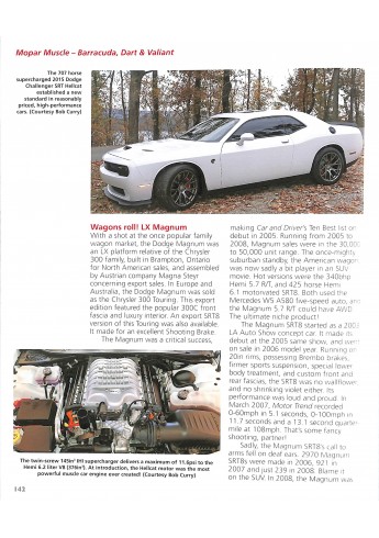 MOPAR Muscle - Barracuda, Dart & Valiant 1960-1980