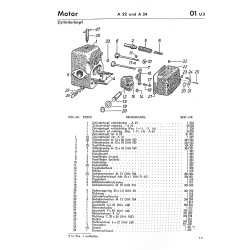 Allgaier Handbuch für den Dieselschlepper R22, A22, A24, Allgaier handleiding R 22,A22,A23,