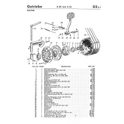 Allgaier Handbuch für den Dieselschlepper R22, A22, A24, Allgaier handleiding R 22,A22,A23,