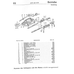 Allgaier Handbuch für den Dieselschlepper R22, A22, A24, Allgaier handleiding R 22,A22,A23,
