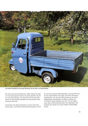 Piaggio Ape - Die fleißige Schwester der Vespa