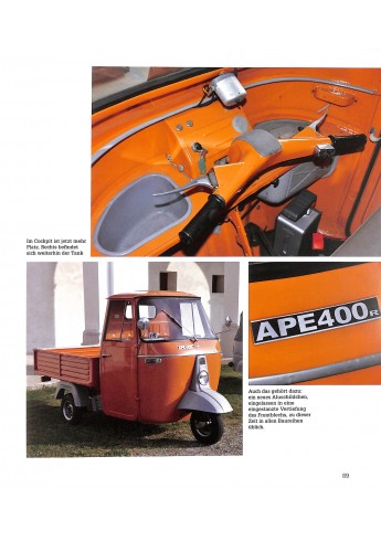 Piaggio Ape - Die fleißige Schwester der Vespa