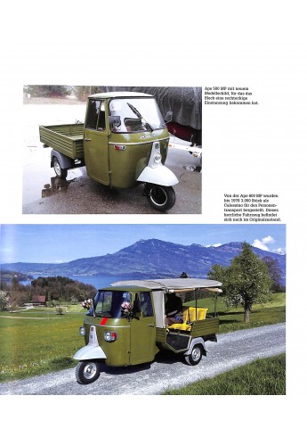 Piaggio Ape - Die fleißige Schwester der Vespa