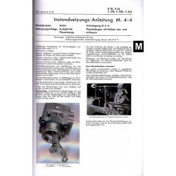 Instandsetzungs-Anleitung Hanomag-Schlepper R18,24/C218,220,224, handleiding , gebruiksaanwijzing