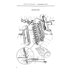 F06 Ersatzteilliste Massey-Ferguson Schlepper TE20