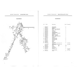 F02 Ersatzteil-Liste Massey-Ferguson Schlepper FE35