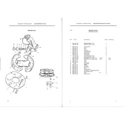 F02 Ersatzteil-Liste Massey-Ferguson Schlepper FE35