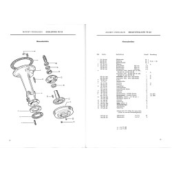 F02 Ersatzteil-Liste Massey-Ferguson Schlepper FE35