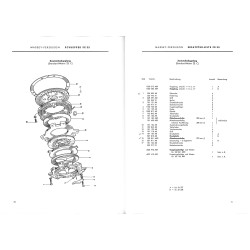 F02 Ersatzteil-Liste Massey-Ferguson Schlepper FE35
