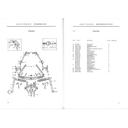 F02 Ersatzteil-Liste Massey-Ferguson Schlepper FE35