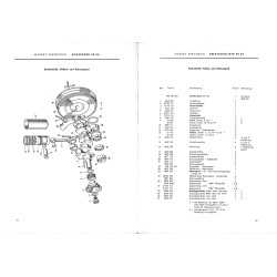 F02 Ersatzteil-Liste Massey-Ferguson Schlepper FE35