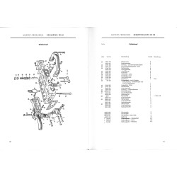 F02 Ersatzteil-Liste Massey-Ferguson Schlepper FE35