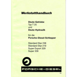 Werkstatthandbuch Porsche-Diesel, Deutz-Getriebe Typ T25, werkplaatshandboek