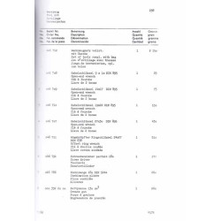Ersatzteilliste Porsche-Diesel Standard Star 238, onderdelenlijst