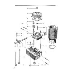 Ersatzteilliste Porsche-Diesel Super L318, onderdelenlijst