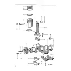 Ersatzteilliste Porsche-Diesel Standard T217, onderdelenlijst