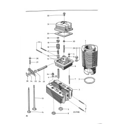Ersatzteilliste Porsche-Diesel Standard T217, onderdelenlijst
