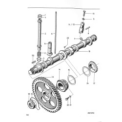 Ersatzteilliste Porsche-Diesel Standard T217, onderdelenlijst
