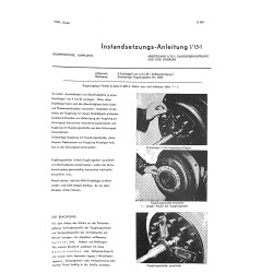 Instandsetzunganleitung Hanomag-dieselmotor D301, handleiding, gebruiksaanwijzing