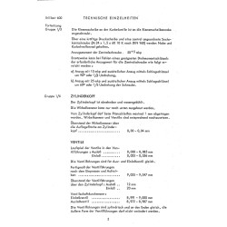 Technische Einzelheiten und Instandsetzungshinweise für Hanomag, technische data, technische gegevens, handleiding 