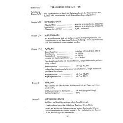 Technische Einzelheiten und Instandsetzungshinweise für Hanomag, technische data, technische gegevens, handleiding 
