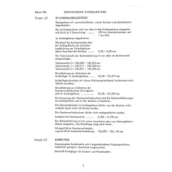Technische Einzelheiten und Instandsetzungshinweise für Hanomag, technische data, technische gegevens, handleiding 