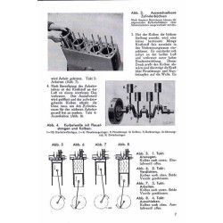 Handbuch für den 4-zylinder Hanomag diesel-motor, hand boek 