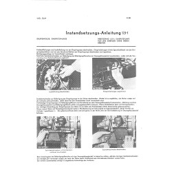 Instandsetzungsanleitung Hanomag-Radschlepper Perfekt400, handleiding, gebruiksaanwijzing, bediening