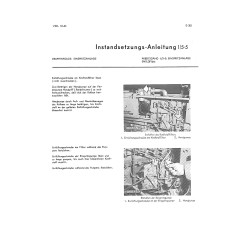 Instandsetzungsanleitung Hanomag-Radschlepper Perfekt400, handleiding, gebruiksaanwijzing, bediening